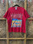 Vtg Y2K 2002 NCAA Indiana University IU Final Four Atlanta Size Red T-Shirt Large