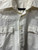 Vintage Levi's Western Cream Pearl Snap Button Down Shirt Size Large