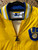 Vtg Starter MLB Milwaukee Brewers Baseball 1/4 Zip Windbreaker Yellow Size Large