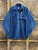 Vintage Y2K Hedz Up Street Wear Denim Jacket Size Large