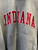 Vtg 90s Majestic Indiana University IU Hoosiers Grey Hoodie Sweatshirt Size XL X-Large