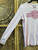 Harley Davidson HD Frankfort, IN Baby Pink Long sleeve T-shirt Women's Size Small