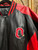 Vintage Steve & Barry's Ohio State University OSU Buckeyes GENUINE Leather Jacket Size XXL 2XL