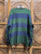 Tommy Hilfiger Green Blue Long sleeve Rugby Polo Shirt Size XL