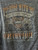 HD Harley Davidson Bedazzled "To Ride With Me You've Gotta Perform" Grey Women's Baby Tee Size Small