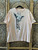 Vintage 90s Giraffe Peach T-Shirt Size X-Large XL