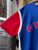 True Fan MLB Chicago Cubs Blue & Red Baseball Jersey Size Large
