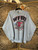 Vtg 90s 1998 Logo 7 WFBQ Indianapolis Radio Station Q95 Gray Crewneck Sweatshirt Size Large