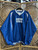 NFL Reebok Indianapolis Colts Blue & White Windbreaker Pullover Size XL
