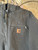 Vintage Carhartt Dark Brown Sherpa Lined Hooded Sierra Detroit Jacket Size 2XL XXL