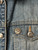Y2K Old Navy Blue Denim Jacket Women's Size XL