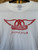 VTG Y2K 2001 Aerosmith 'Just Push Play' White T-Shirt Size Medium M