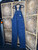 Carhartt Bib Overalls Carpenter Blue Denim Workwear 14806 Size 38X32