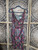 Vintage 80s Janine London Mosaic Multicolor Glam Dress Women's Size Small