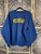 Vtg Champion Reverse Weave University of Michigan Wolverines Navy Blue Crewneck Sweatshirt Size Large