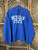 Vintage Michigan State University Spartans Blue Hoodie Sweatshirt Size XL