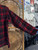 VTG Pendleton 100% Pure Wool Lumberjack Red Plaid Flannel Shirt Size Medium
