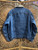 Levi Strauss Sherpa Collar Medium Wash Blue Denim Jacket Size Medium