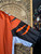Vtg NFL Reebok Cincinnati Bengals Carson Palmer #9 Orange Football Jersey Size XL
