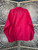 Vintage Indiana University Red Button Up Windbreaker Jacket Size Large
