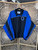 NFL Indianapolis Colts Blue & Black Full Zip Windbreaker Size Large