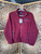 DS Patagonia Fleece Jacket Full Zip Maroon Women's Size Small