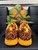 Nike Roshe Run FB Orange Leopard 580573-838 RARE Men’s Size 6 Women’s Size 7.5