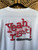 Vintage 90s Indiana University IU Hoosiers Basketball "It's Just A Game... Yeah Right!" White T-Shirt Size Large