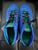 2013 Nike Free Run Flyknit Chukka Blue White 639700-400 Mens Size 13