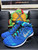 2013 Nike Free Run Flyknit Chukka Blue White 639700-400 Mens Size 13