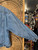 Vintage Eddie Bauer Light Wash Blue Denim Button Jacket Size Medium