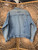 Vintage Sonoma Light Wash Blue Denim Button Jacket Size Medium
