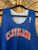 Vtg 80s Sand Knit Cleveland Cavaliers #12 NBA Jersey Orange Blue Reversible Size Large