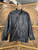Vtg Valerie Stevens Black Full Zip Lamb Leather Jacket Size Medium