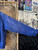 Vintage 90s Carhartt Cobalt Blue Windbreaker Work Jacket Size 2XL XXL
