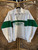 Vintage 80s 90s Ohio University MOM  White Green Rugby Sweatshirt Size X-Large