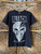 Y2K Bleach Anime Ichigo Hollow Mask Graphic Black T-Shirt Size Small