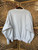 Vintage 90s Nike Grey Label USA Track & Field Mini Swoosh White Crewneck Sweatshirt Size XL X-Large