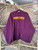 Y2K Nike Team University Of Minnesota Center Check Gophers Burgundy Hooded Sweatshirt Size XXL 2XL