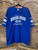 Vintage Y2K Indiana State University ISU Blue Varsity T-Shirt Size XL