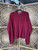 Y2K Northern Elements Red Cable Knit Sweater Size Large
