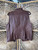 Vintage 90s Lisa International Faux Leather Brown Zip Up Vest Women's Size Large