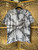 Vintage 90s Hand Dyed Smokey Grey Tie Dye T-Shirt Size Large