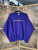 Vtg Y2K "The Queen Is Not Amused" Purple Crewneck Size X-Large XL