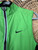 Nike Windbreaker Activewear Neon Green Vest Size Women's Small