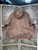 Carhartt Hooded Work Jacket Sandstone Size 2XL XXL