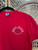 Vintage 90s Ball State University Cardinals Red T-Shirt Size Large