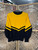 Vintage 60s 70s Dallas Knitting Black & Yellow Sweater Size 34