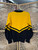 Vintage 60s 70s Dallas Knitting Black & Yellow Sweater Size 34