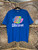 Vtg 90s Jesus Loves You Most Of All T-Shirt Blue Size X-Large